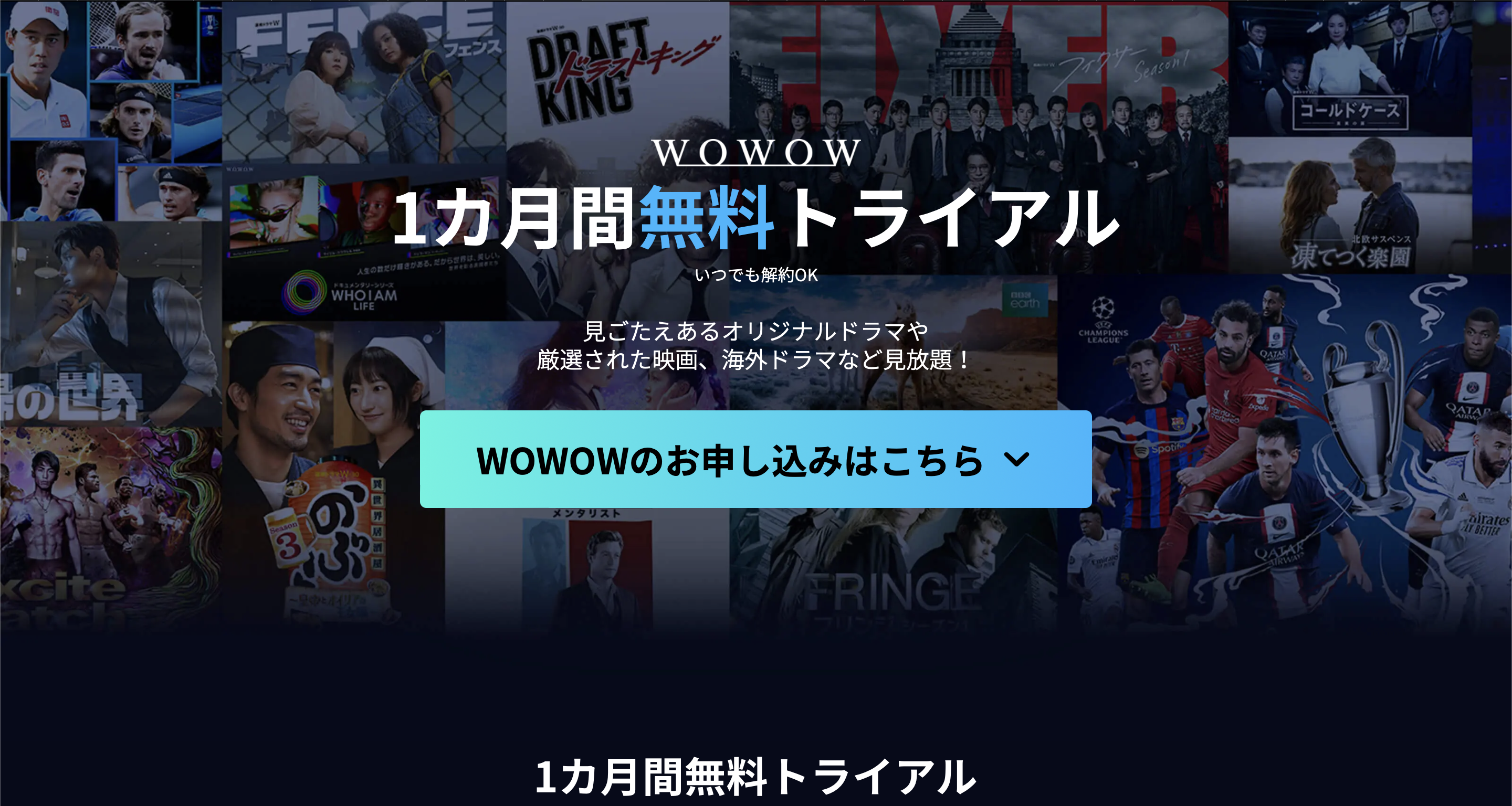 WOWOWオンデマンド口コミと評判!料金や1ヶ月無料期間について調べてみた